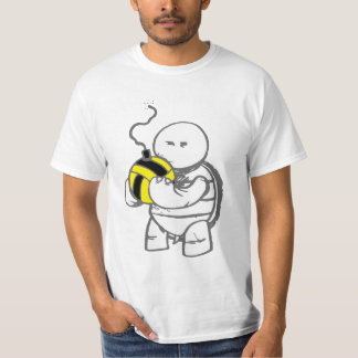 T-shirt Polo d'eau fâché de tortue - boule grise d'abeille