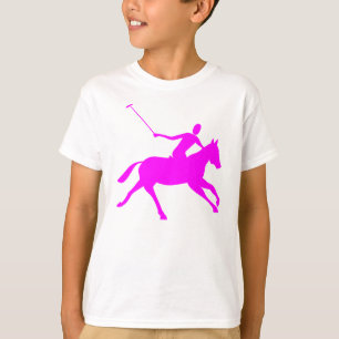 T-shirt Polo - Magenta