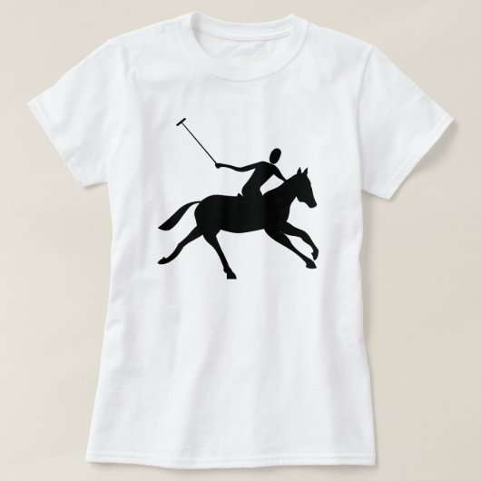 T-shirt Polo - Noir (Design devant)