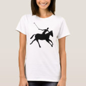 T-shirt Polo - Noir (Devant)