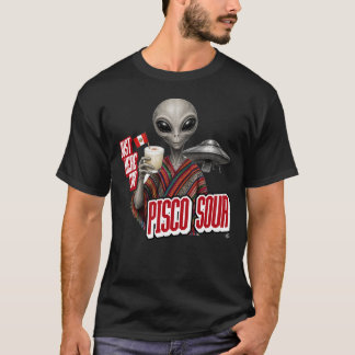 T-shirt Polo Péruvien Pisco Sour Inka 1821 Tee de mode de