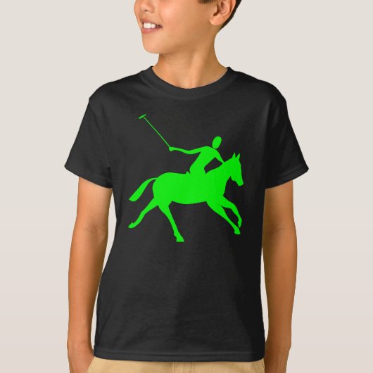 T-shirt Polo - Vert (Devant)