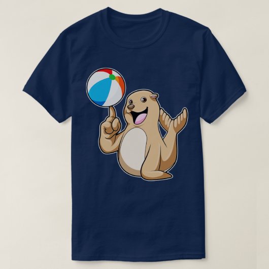 T-shirt Polo Water Seal Water (Design devant)