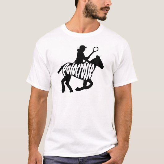 T-shirt Polocrosse (silhouette) 3 (Devant)