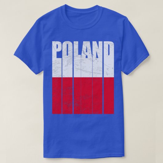 T-shirt Pologne (Design devant)