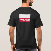 T-shirt Pologne (Dos)