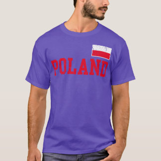 T-shirt Pologne Drapeau Polska famille Polska