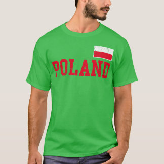 T-shirt Pologne Drapeau Polska famille Polska