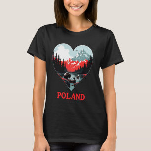T-shirt Pologne Love
