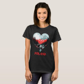 T-shirt Pologne Love (Devant entier)