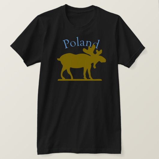 T-shirt Pologne Moose Shirt (Design devant)