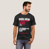 T-shirt Pologne papa Définition Pologne papa Fête des père (Devant entier)