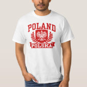 T-shirt Pologne Polska (Devant)