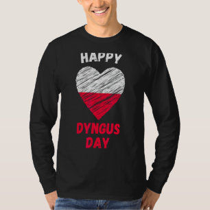 T-shirt Polonaise Coeur Joyeux Dyngus Day Polska Pologne 2