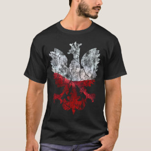 T-shirt polonaise en état de détresse