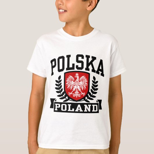 T-shirt Polska Pologne (Devant)