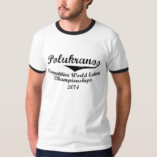T-shirt Polukranos : Championnats concurrentiels de (Devant)