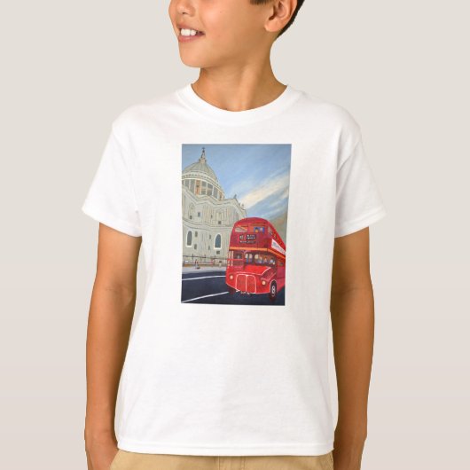 T-shirt polyc/oton pour enfants (Devant)