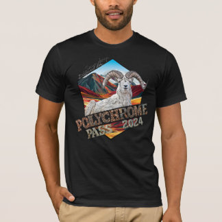 T-shirt polychrome Bella+Canvas noir