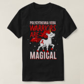 T-shirt Polycythème Vera Sensibilisation PV Warrier Erythr (Design devant)