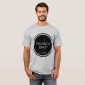 T-shirt Polyglotte seulement (Devant entier)