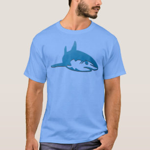T-shirt Polygon Bull requin TeeShark