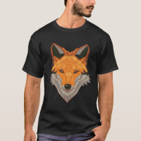 Polygon Fox tête basse Poly