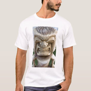 T-shirt Polynésie, Royaume des Tonga. Gros plan sur le tik
