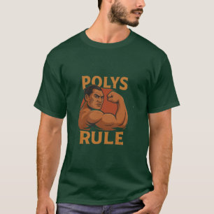T-shirt Polys Rule™ LDS Hommes, couleurs, styles