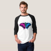 T-shirt Polysexual Pride Flag Swallowtail Butterfly (Devant entier)