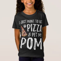 Pom Amoureux des chiens Pizza Pomeranian Chien Mam