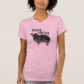 T-shirt Pom Mom Pomeranian Dog-Lover (Devant)
