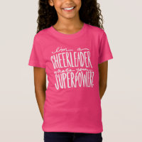 T-shirt pom-pom girl pour filles