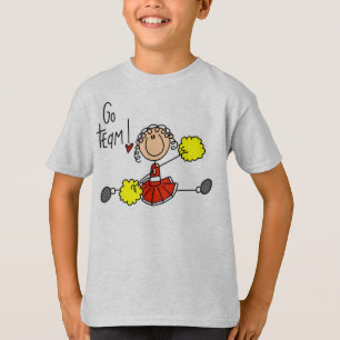 T-shirt Pom-pom girl rouge