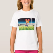 T-shirt Pom-pom girl sportif (Devant)