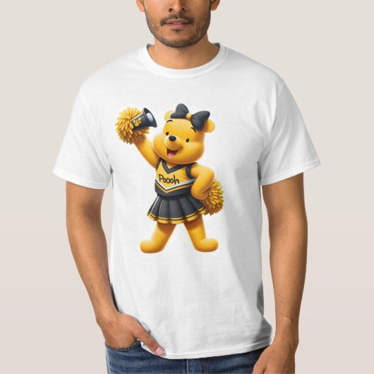 T-shirt Pom-pom girl Winnie l'Ooh (Devant)