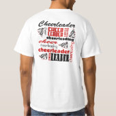 T-shirt pom-pom girl Zebra (Dos)