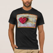 T-shirt "Pomegranates Heart Fruit" Belle Photo. Commandez (Devant)