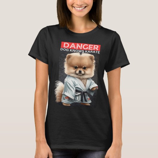 T-shirt Pomeranian (Devant)