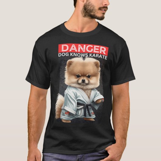 T-shirt Pomeranian (Devant)