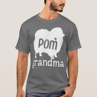 T-shirt Pomeranian Grandma Cadeaux Pomeranian Amoureux des