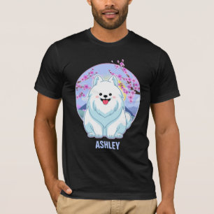 T-shirt Pomeranian Kawaii Cute Cadeau Chien animal