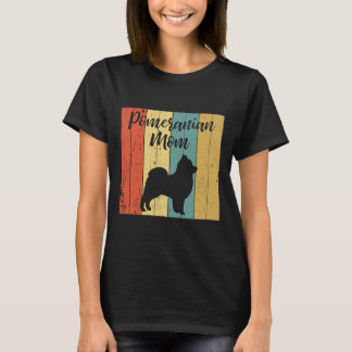 T-shirt Pomeranian Maman Funny Pom 44