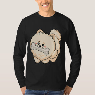 T-shirt Poméranie Chien Cute Fluffy Puppy Pet Lover
