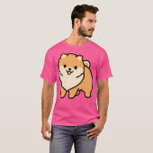T-shirt Poméranien (Devant entier)