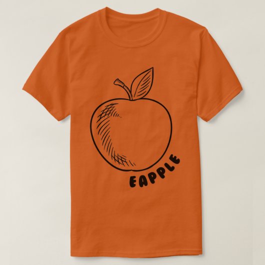 T-shirt pomme 26 (Design devant)