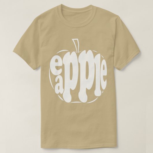 T-shirt pomme 70 (Design devant)