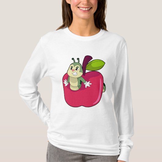T-shirt Pomme Caterpillar (Devant)