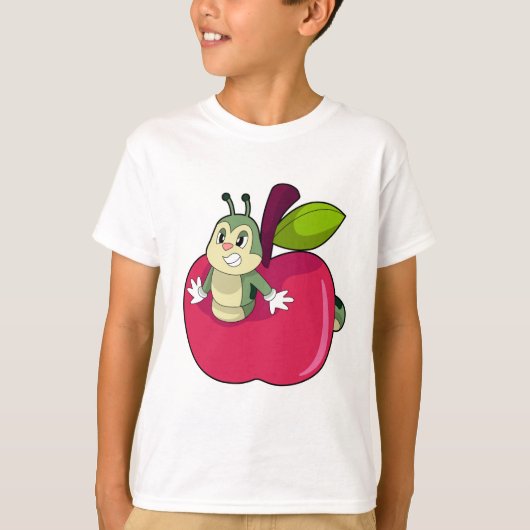 T-shirt Pomme Caterpillar (Devant)