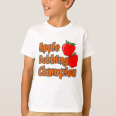 T-shirt Pomme Champion Bobbing Automne Carton Apple (Devant)
